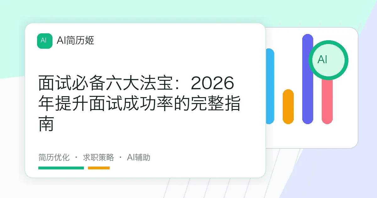 面试必备六大法宝：2026年提升面试成功率的完整指南